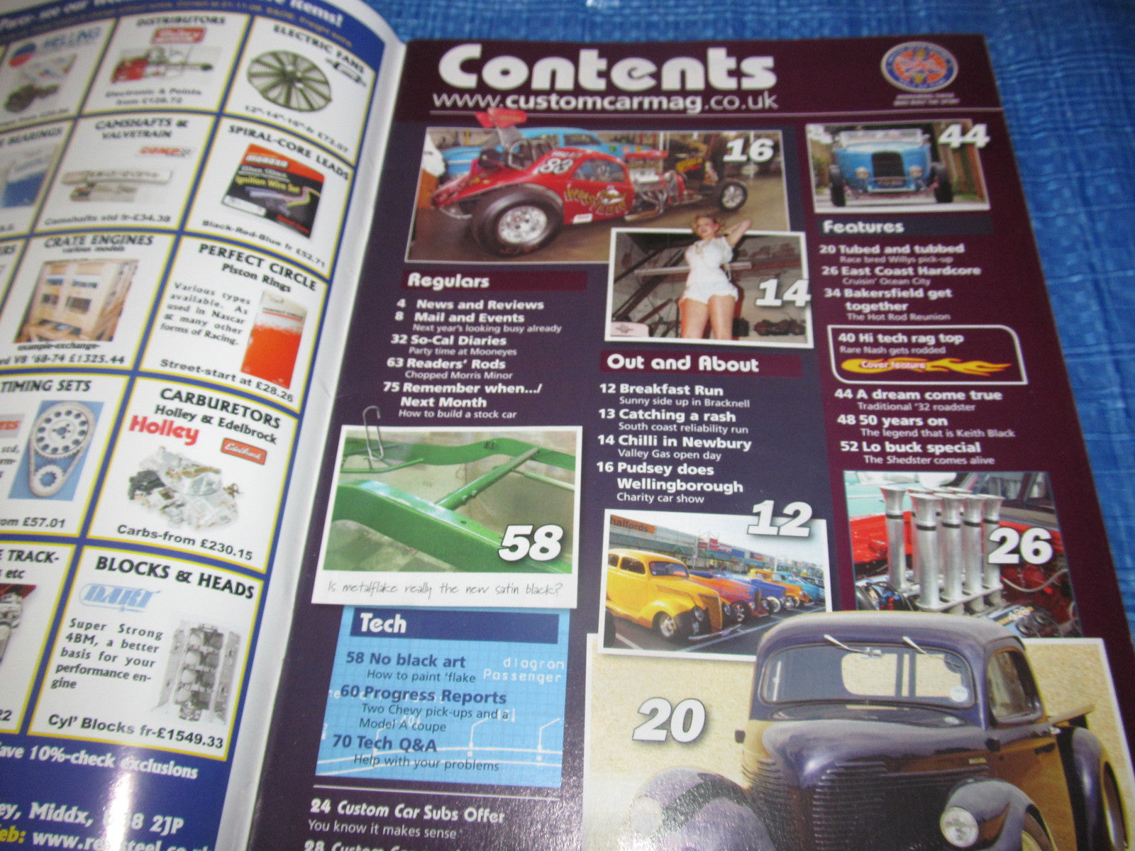 CUSTOM CAR MAGAZINE FEBUARY 2009 /   #bk11