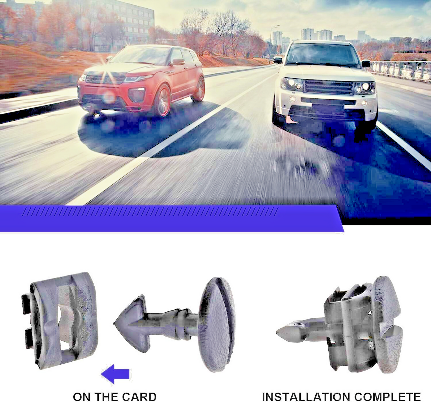 Discovery 3 - 4 - Freelander 2 - RR Sport Bumper Tow Cover Twist Bolts  x215