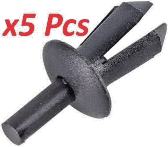 Plastic Rivet Clips for ALPINA – 5mm Trim Wheel Arch Liner Panel Splashgaurd x50
