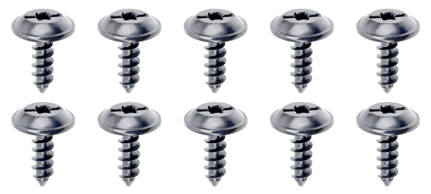 VW Slot Head Metal Torx Screw 10 Pcs Trim fixing Clip VOLKSWAGEN O.E. WHT003594.10