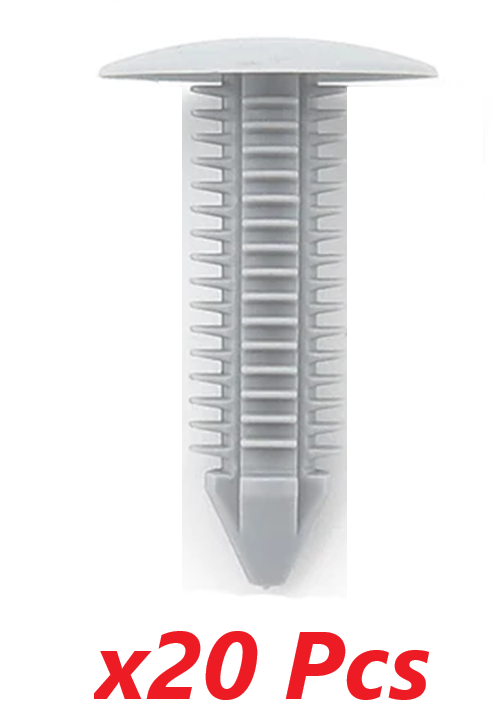 Land Rover Headlining Fir Tree Clips Grey - Defender, Discovery 2, P38 Range x200