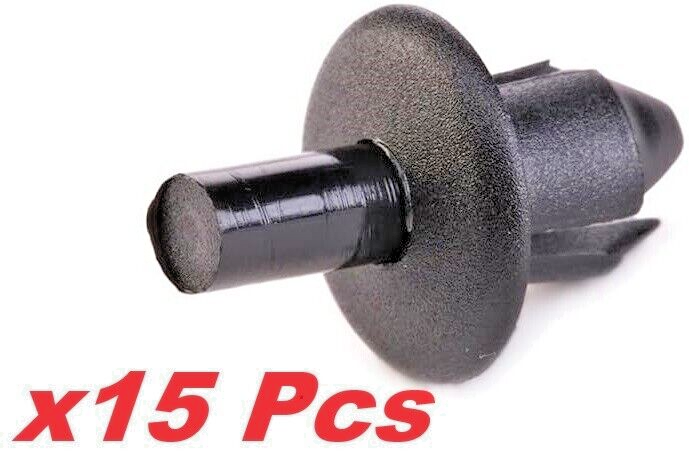 SKODA Push Fit Trim Rivet for Bumpers Wheel Arch Splashgaurd x15 Pcs0