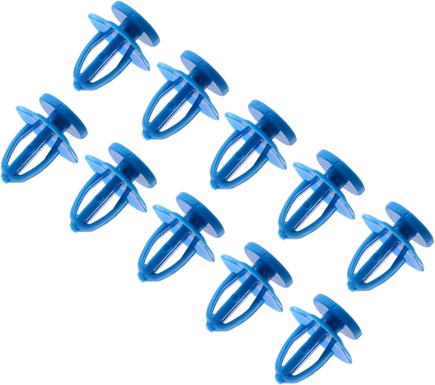 VAUXHALL Door Card Panel Interior Trim Clips Blue x10 Pcs #1325211819