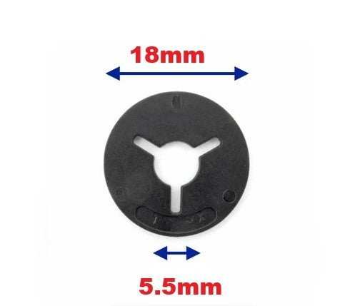 Bumper Mounting & Tow Eye Cover Clip Washers VW AUDI SKODA # 6N0129355 - 5 Pack.1