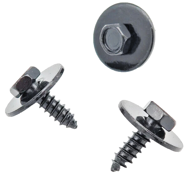 BMW Under-tray Wheel Arch Bumper Mounting Hex Screw with Washer 07147129160 10pc6