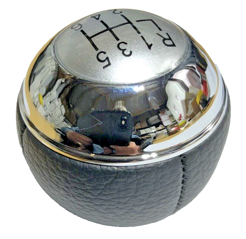 MINI Cooper S R53 6 Speed Gear Shift Knob Leather NEW17