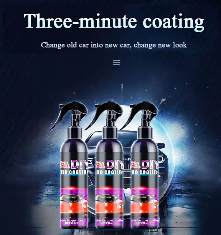 CERAMIC COATING DIY NANO CAR & VEHICLE BODYWORK HARD SEALING SHELL4