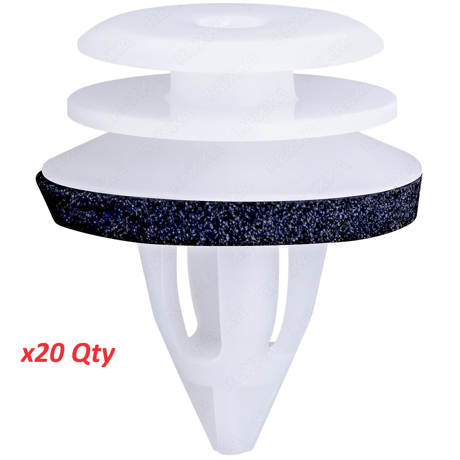 MINI Interior Trim Clips White # 51437001491 Fits Many Models 2001 - 2020 Qty 200