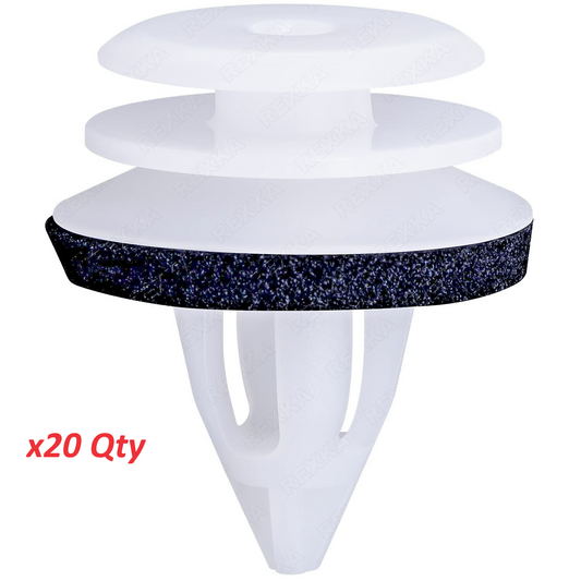 MINI Interior Trim Clips White # 51437001491 Fits Many Models 2001 - 2020 Qty 200