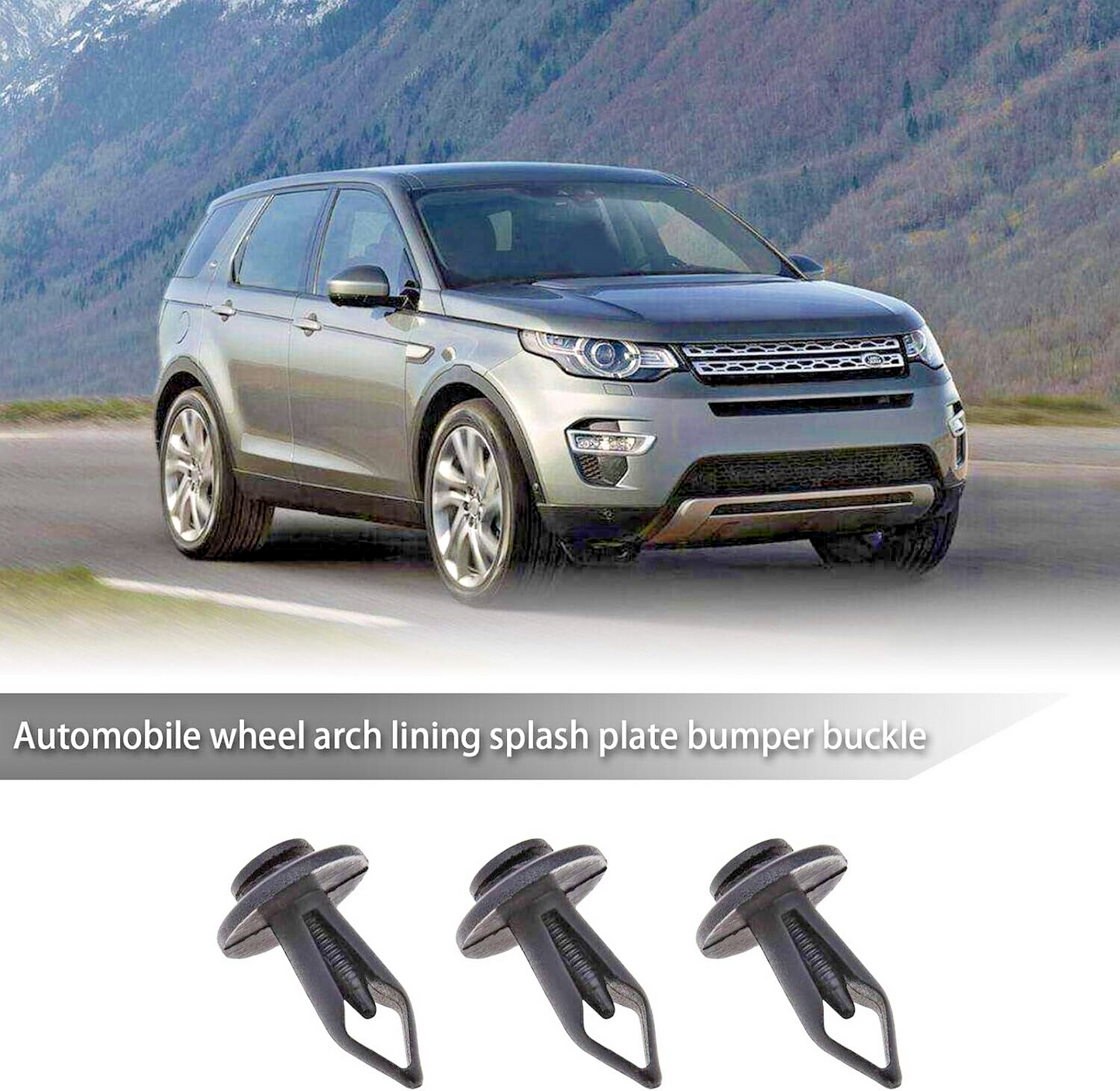 Rivet Screw Trim Fixing Clip. Land Rover Discovery Range Freelander Velar Evoque7