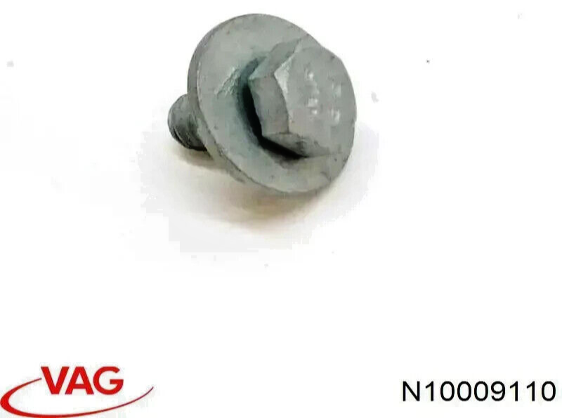 VW AUDI 10mm Captive Washer Bolt N10009110 x10 PCS Seat Skoda Fits Many Models10