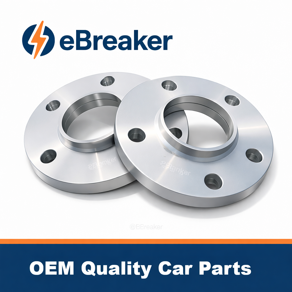 BMW 12mm Wheel Spacers 5x120 Hubcentric Bolt on Kit x4, Precision Fit in Silver2
