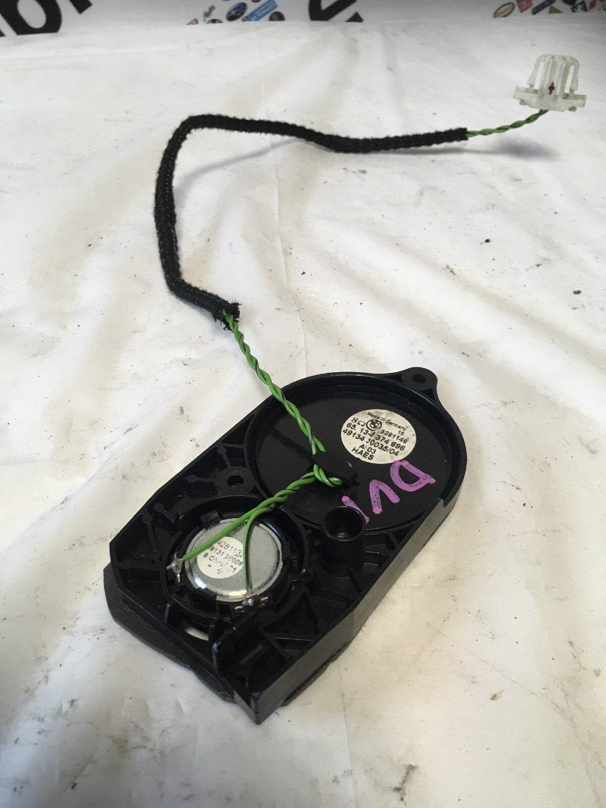 Door Tweeter Speaker O.E From a BMW E46 Coupe 2000 Blue2