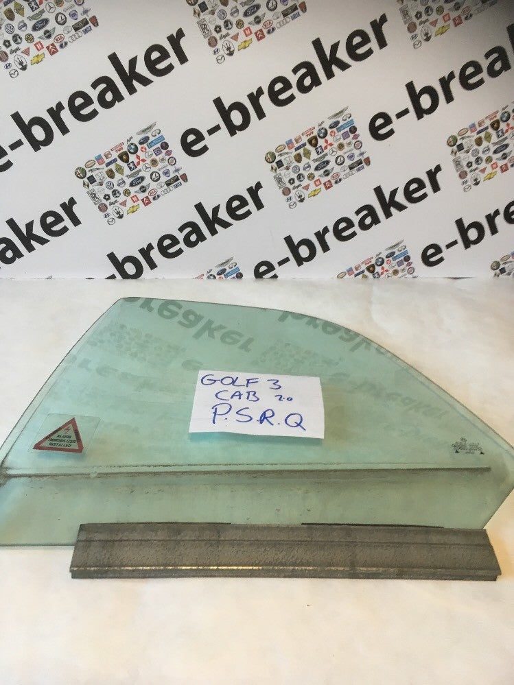 Cabriolet Window Glass Left Side Rear Quarter Light for VW GOLF MK3 Cab0