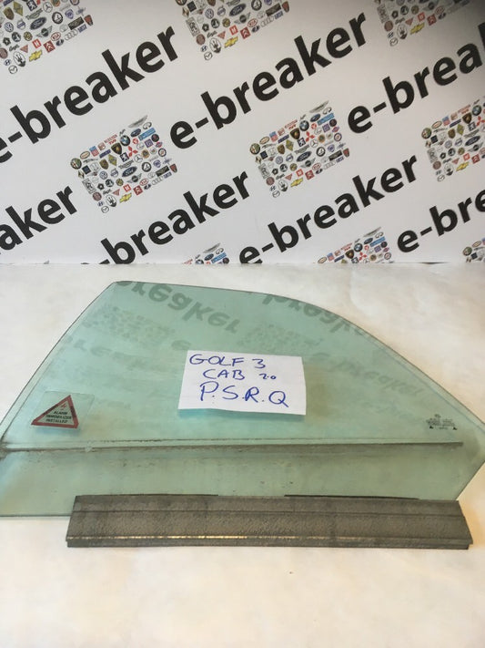 Cabriolet Window Glass Left Side Rear Quarter Light for VW GOLF MK3 Cab0