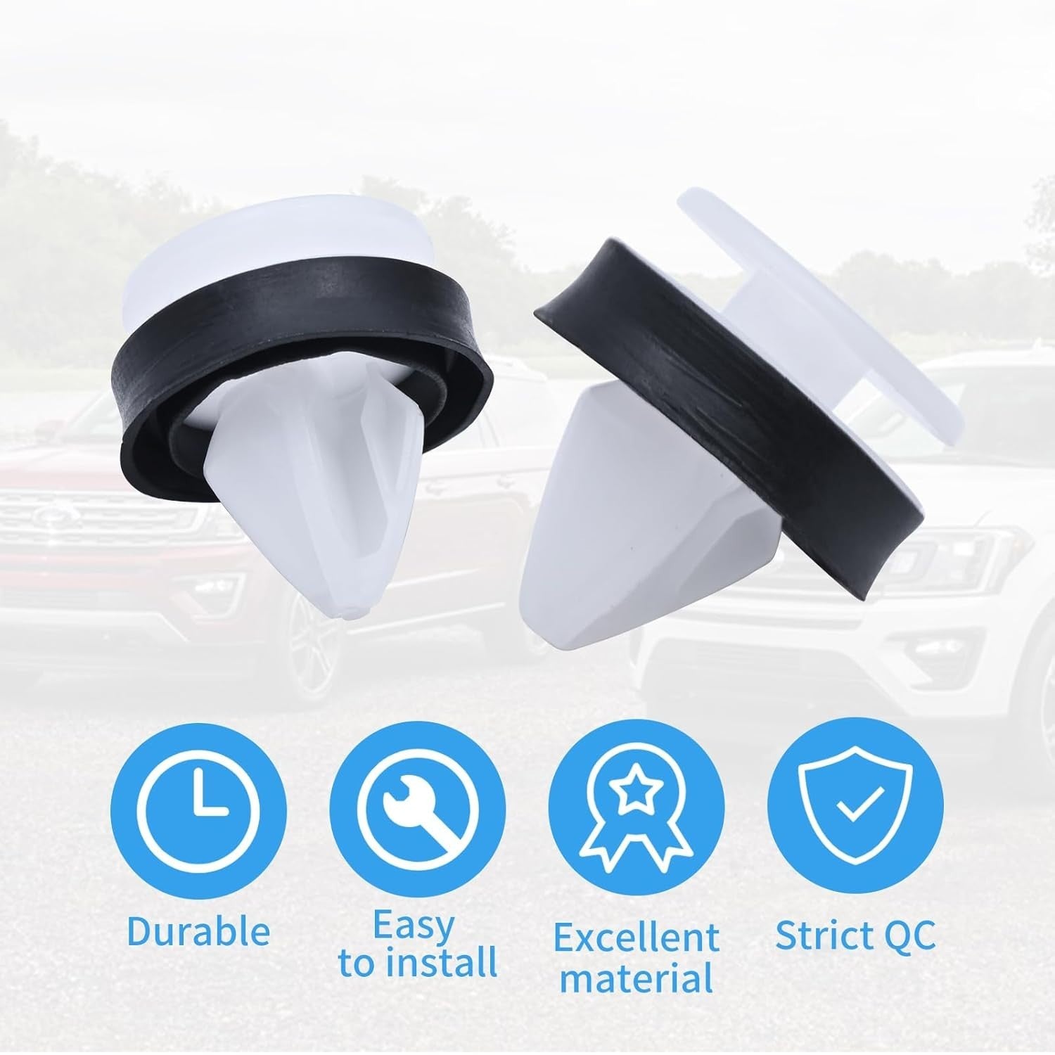 Ford Transit Custom Trim Panel Clips Door Moulding Body Fixing Stud 5255437 10.19