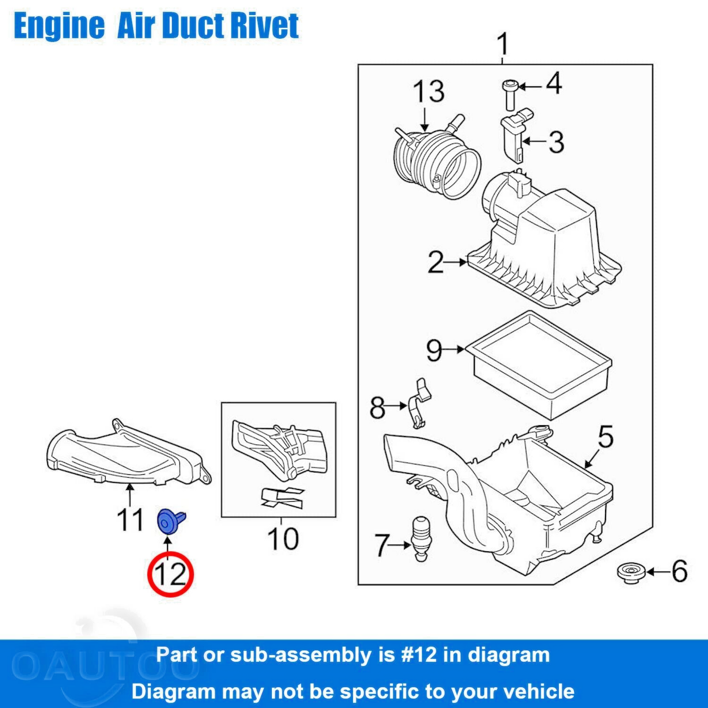Vauxhall Bumper Wheel Arch Lining Splash Guard Rivet Fixing Clips 10pcs 1158928911