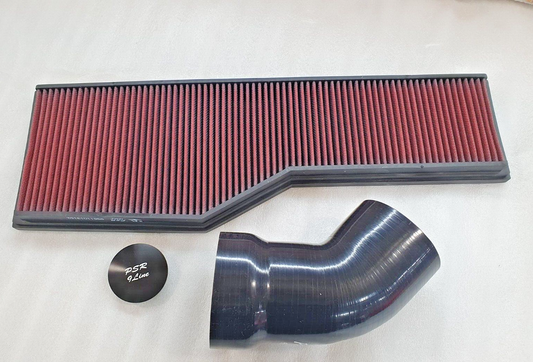 Porsche 997 Performance Induction Upgrade Air Filter & Resonator Box Kit Black0