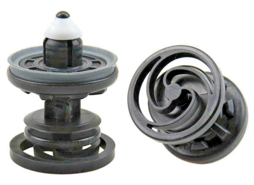 VW Interior Door Card Trim Panel Fastener Clips Sprung Head, x20 Pcs12