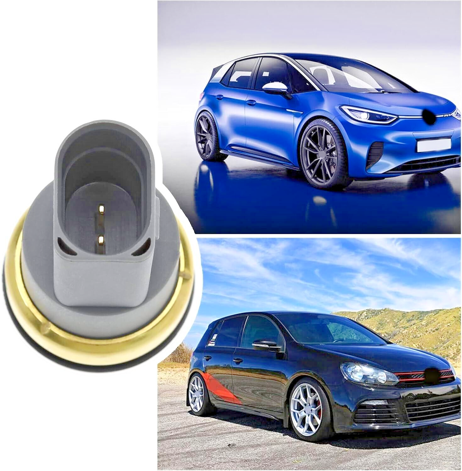 Coolant Temperature Sensor Sender PORSCHE Group 99760641000, 9551061250114