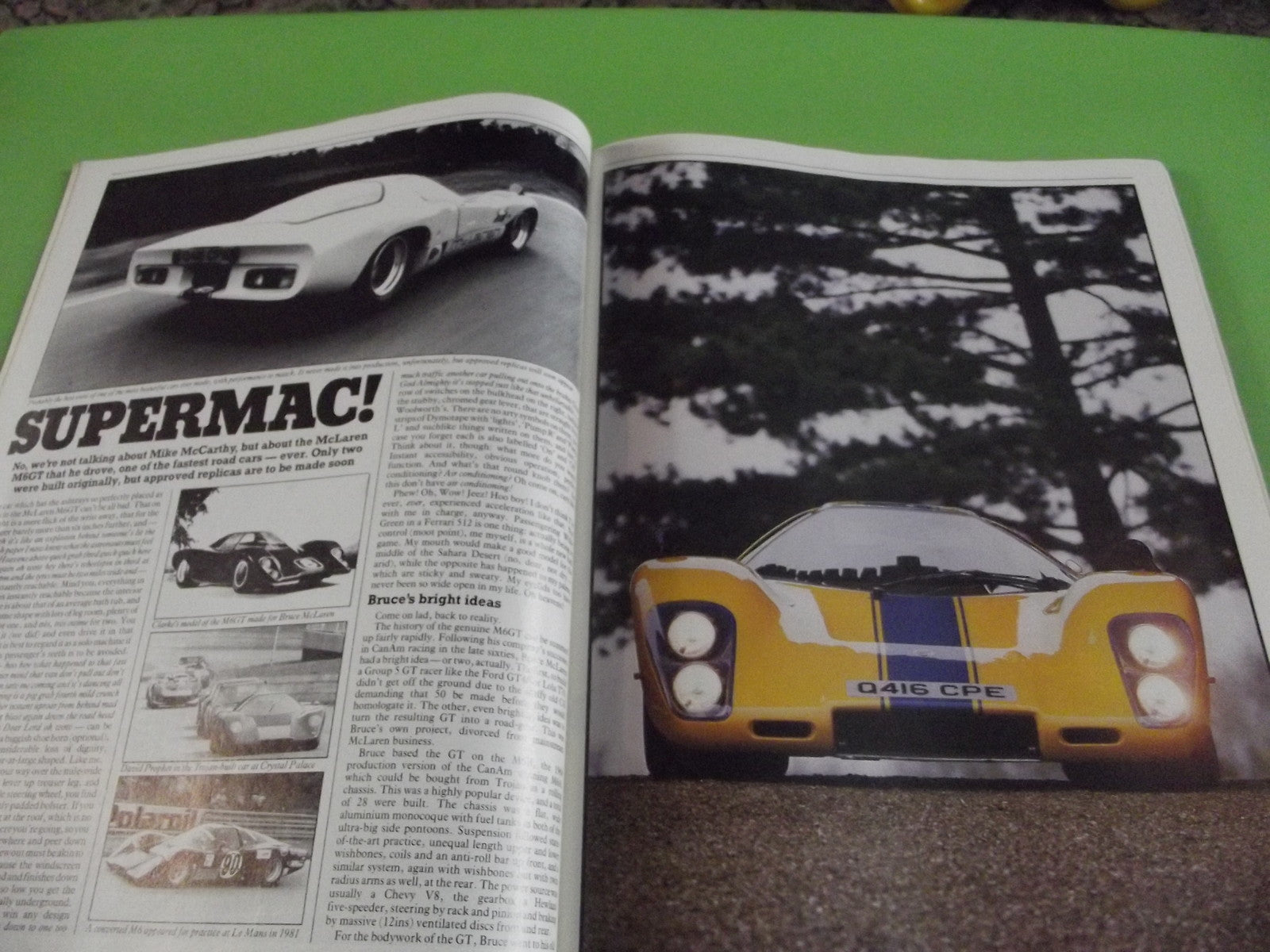 CLASSIC AND SPORTSCAR MAGAZINE JULY 1985 #c14