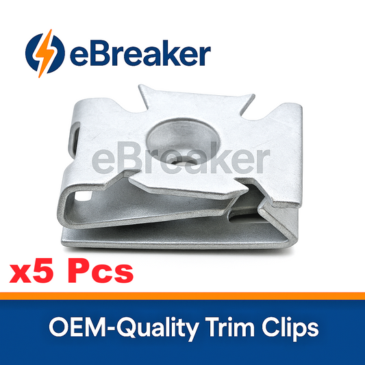 AUDI Speed Nut Undertay Splashguard Trim & Interior Panel Fastener M5 Clip x 5pc0