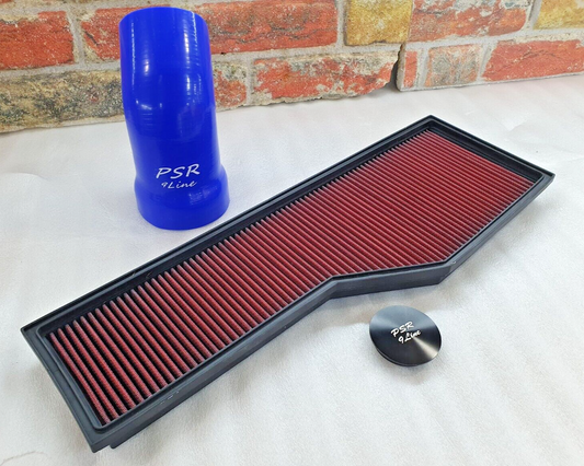 Porsche 997 Performance Induction Upgrade Air Filter & Resonator Box Kit Blue0