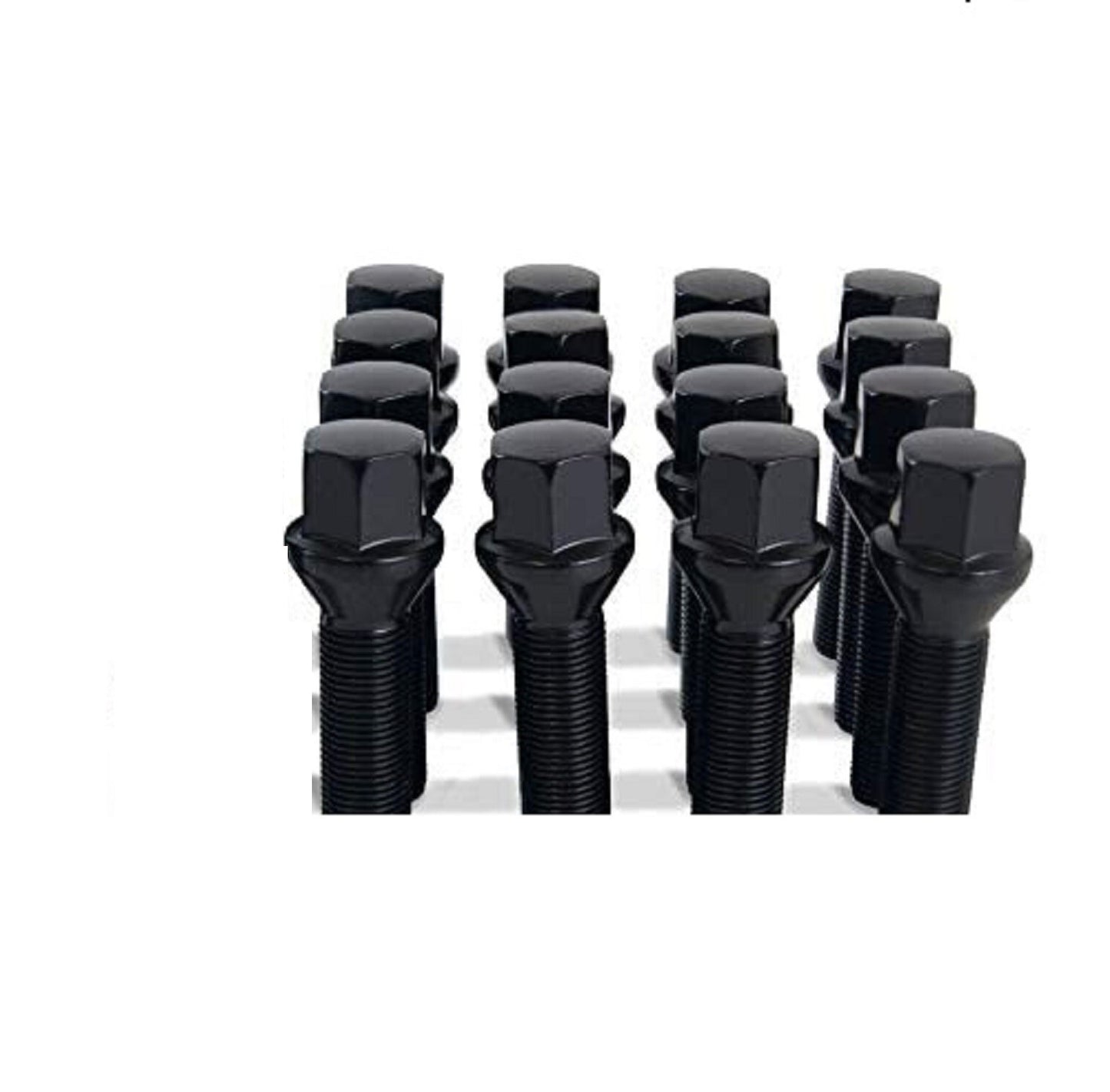 Porsche Wheel Spacers 7mm + Extended AF Bolts Set Of 2 in Black 5x130 PSR9Line5
