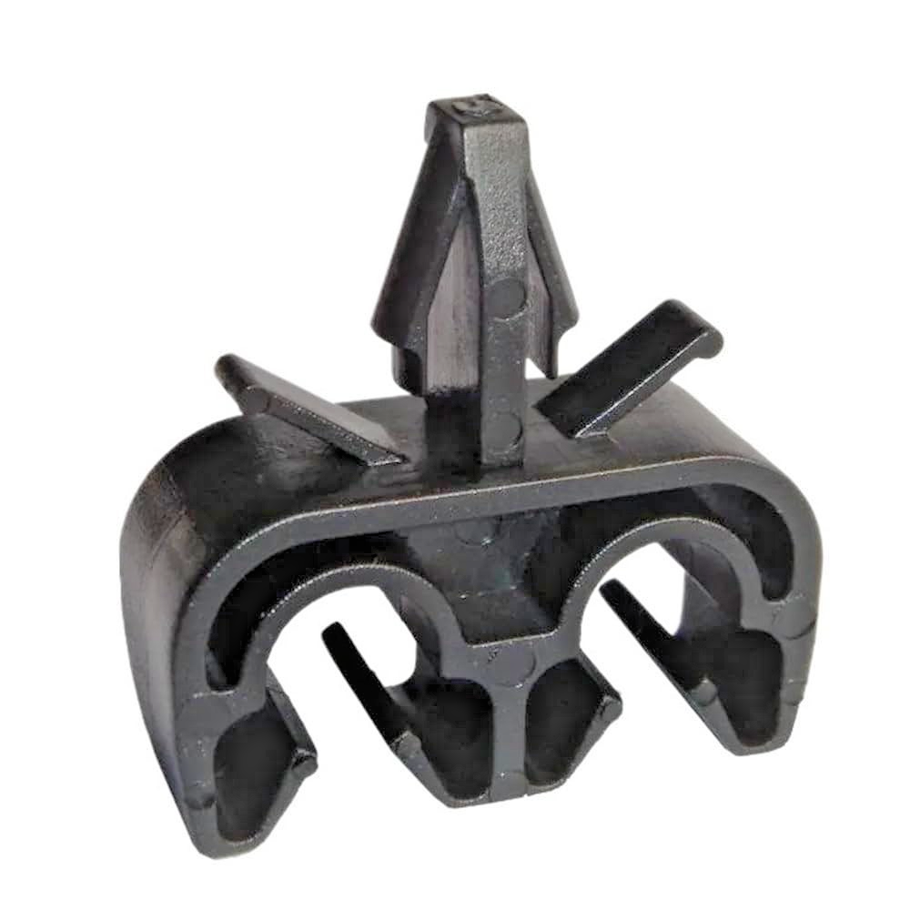 Universal Twin Pipe Clip - Holds Brake Fuel Lines & Electric Wiriing to 7mm -X 518