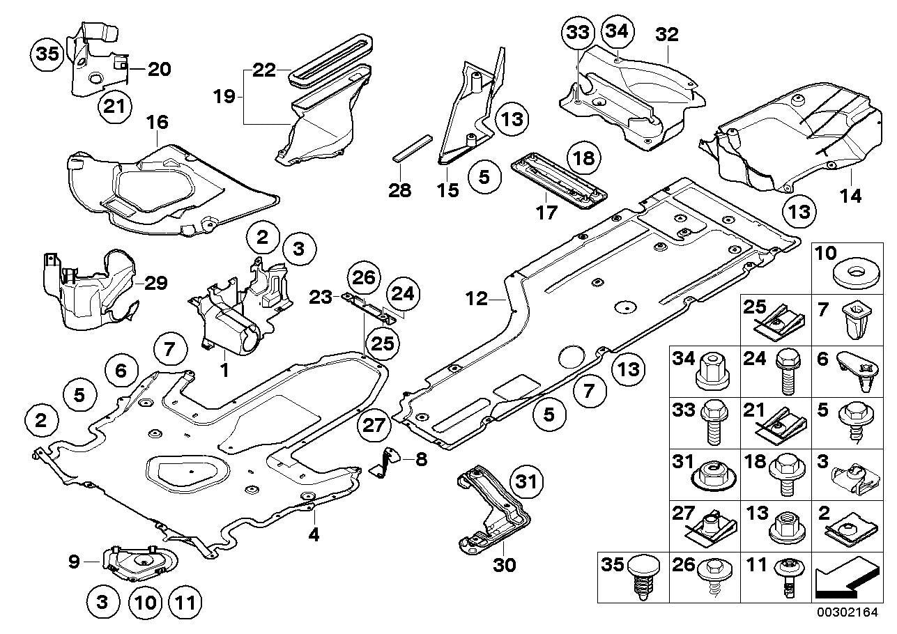BMW Hex Screw with Washer Under-tray wheel arch Mounting Screw 07147129160 20pcs7