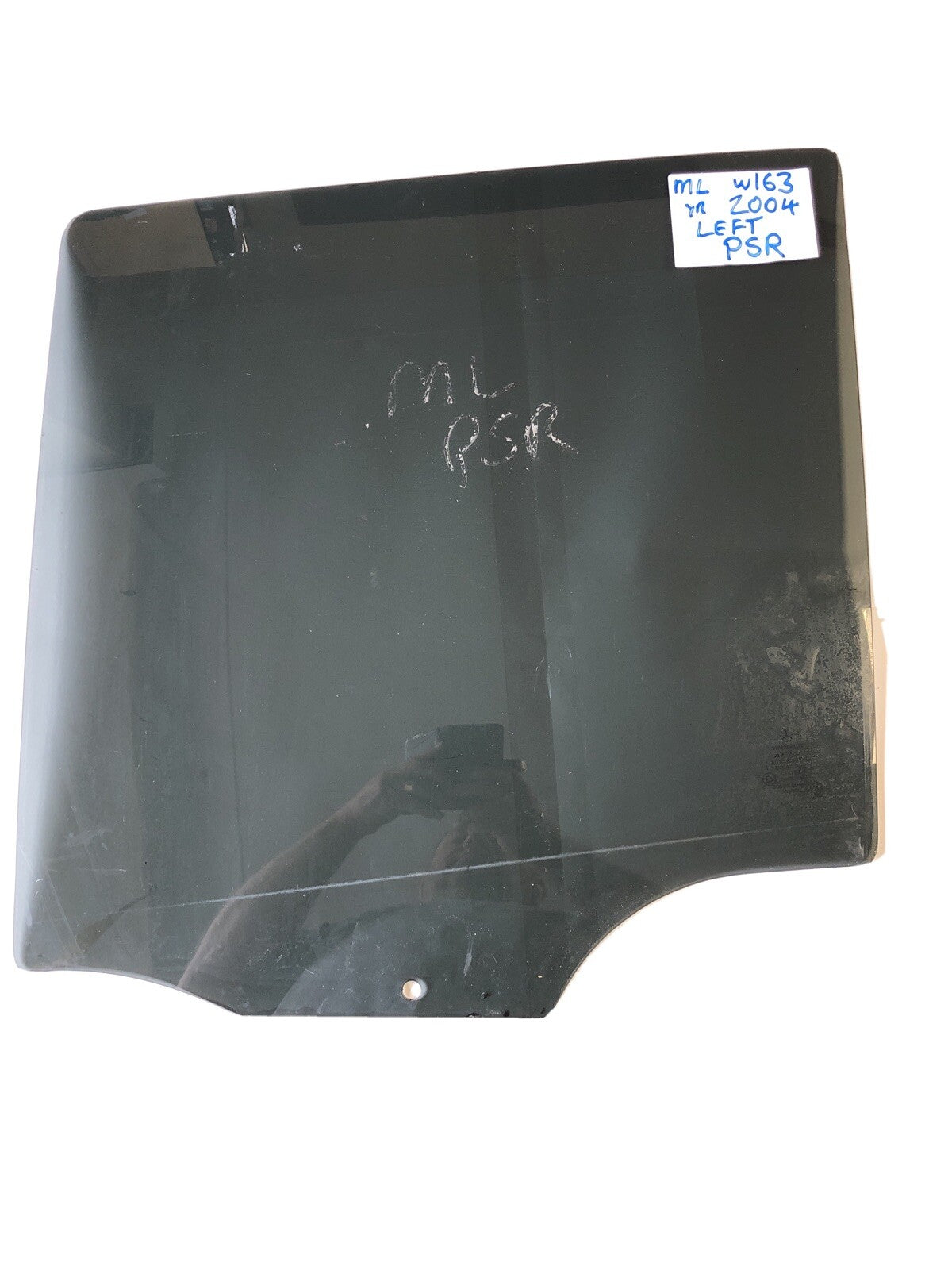 Mercedes Benz ML W163 Left  Rear Door Window Glass0