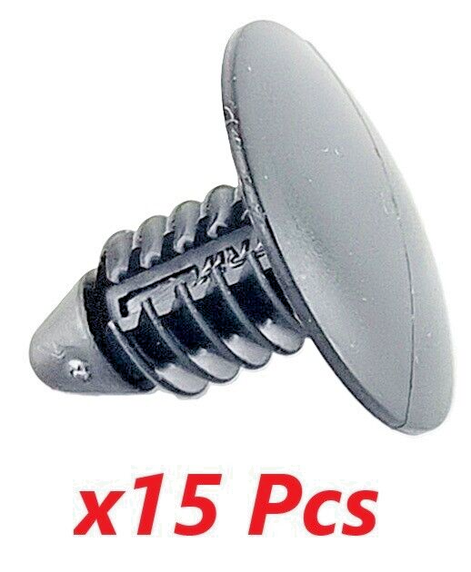 FORD Fir Tree Trim Fastener Clip 7mm 18mm Head 15pcs Mondeo Transit Focus Fiesta0