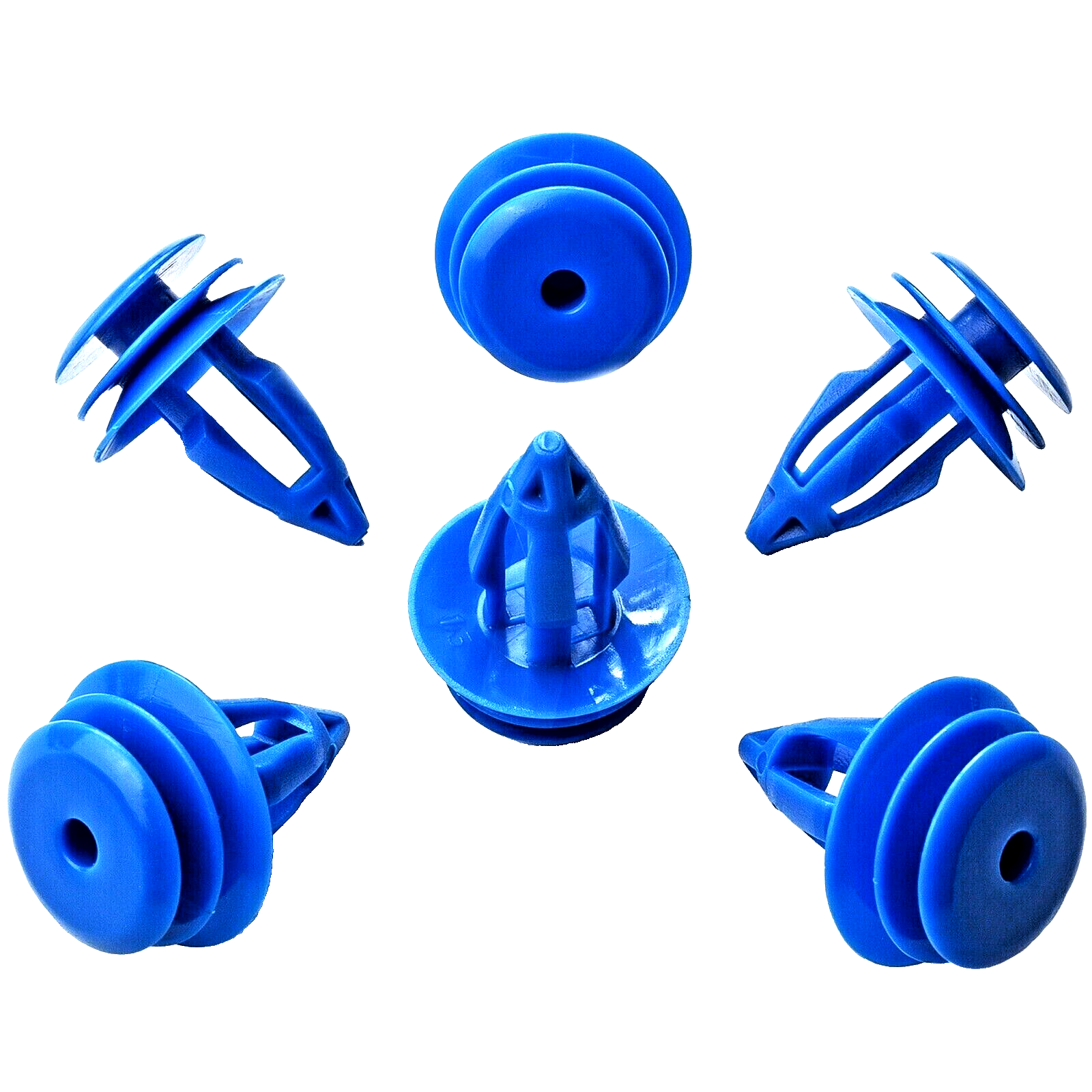 BMW Trim Panel Fastening Fixing Clips Interior Plastic Blue 07147129317  x20 pc2