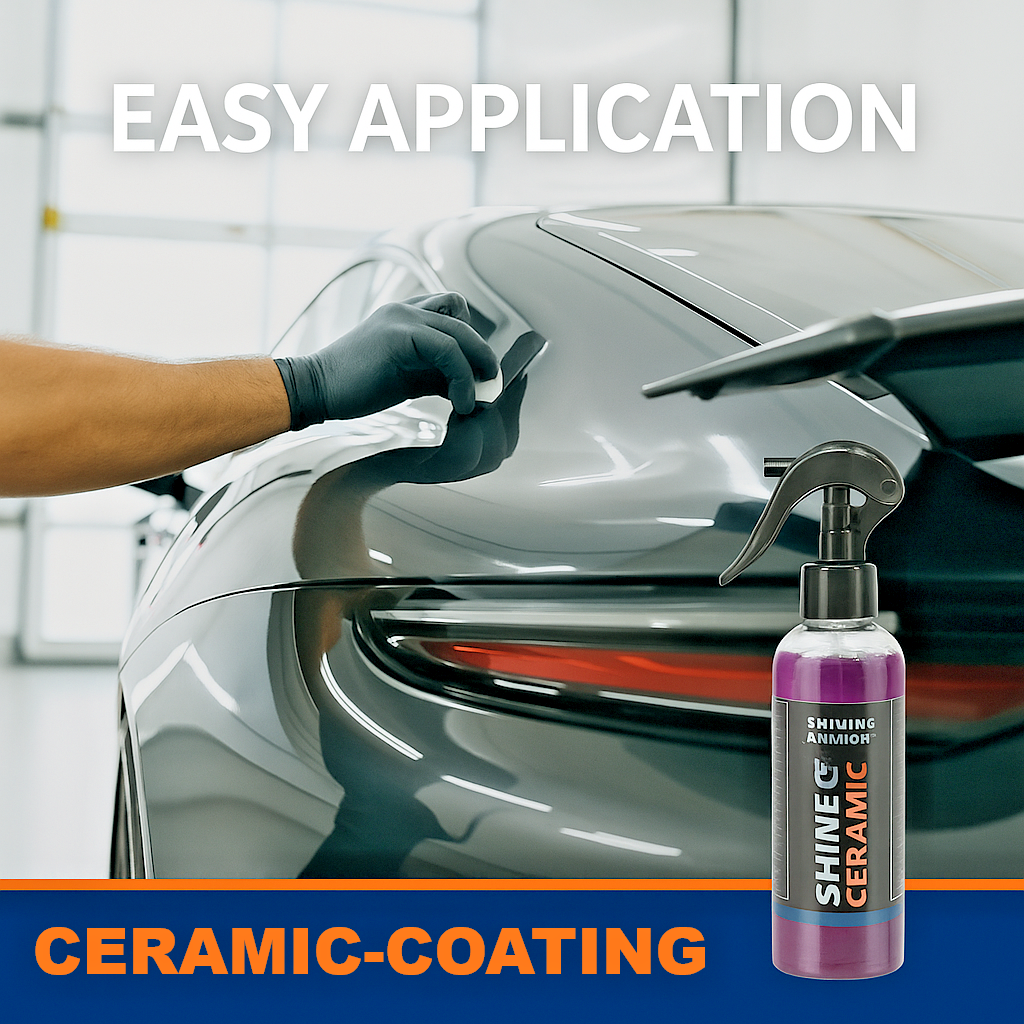 Professional-Grade Ceramic Coating Kit - 10H Scratch Resistance 12 Month Cover.6