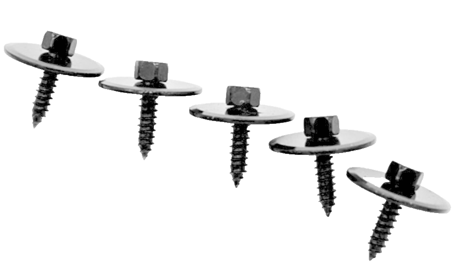 Mercedes Engine Undertray Splash Guard Screws with Large Captive Washer 15x Pack5