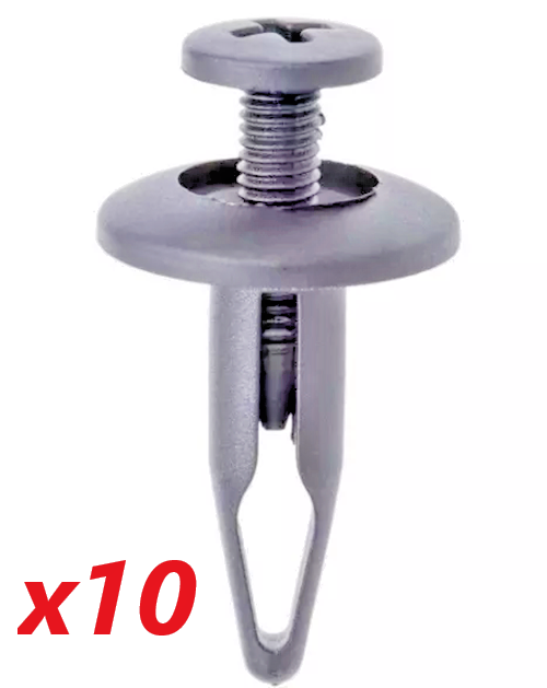 Trim fixing Rivet Screw - JAGUAR XK XJ XF XE X S TYPE, E I F-PACE, XK8 10pcs0
