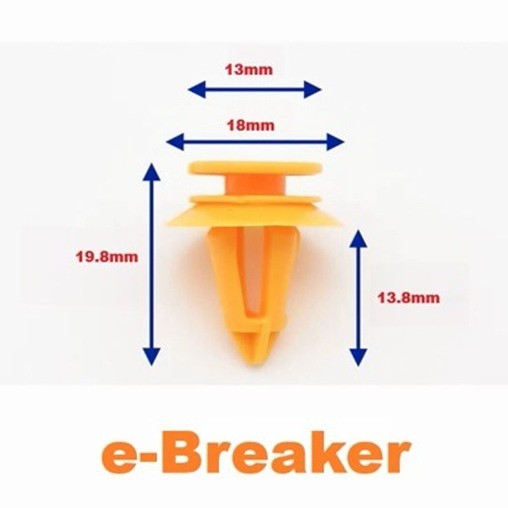 Trim Card Panel Fixing Fastener Clips - 5 Pack BMW / MINI R Series 2001 to 2014.1