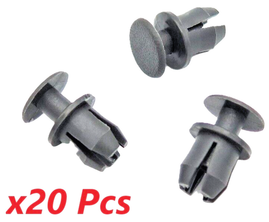 Mercedes Clips For Trim Body Panels Expanding Rivet Mounting Black Plastic - x200