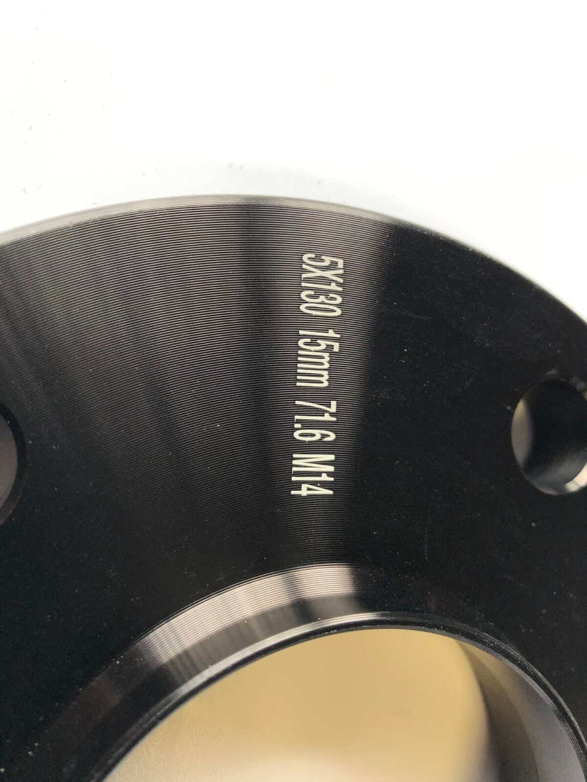 Porsche Wheel Spacers 15mm + Extended O.E Bolts Set Of 2 in Black 5x130 PSR9Line2