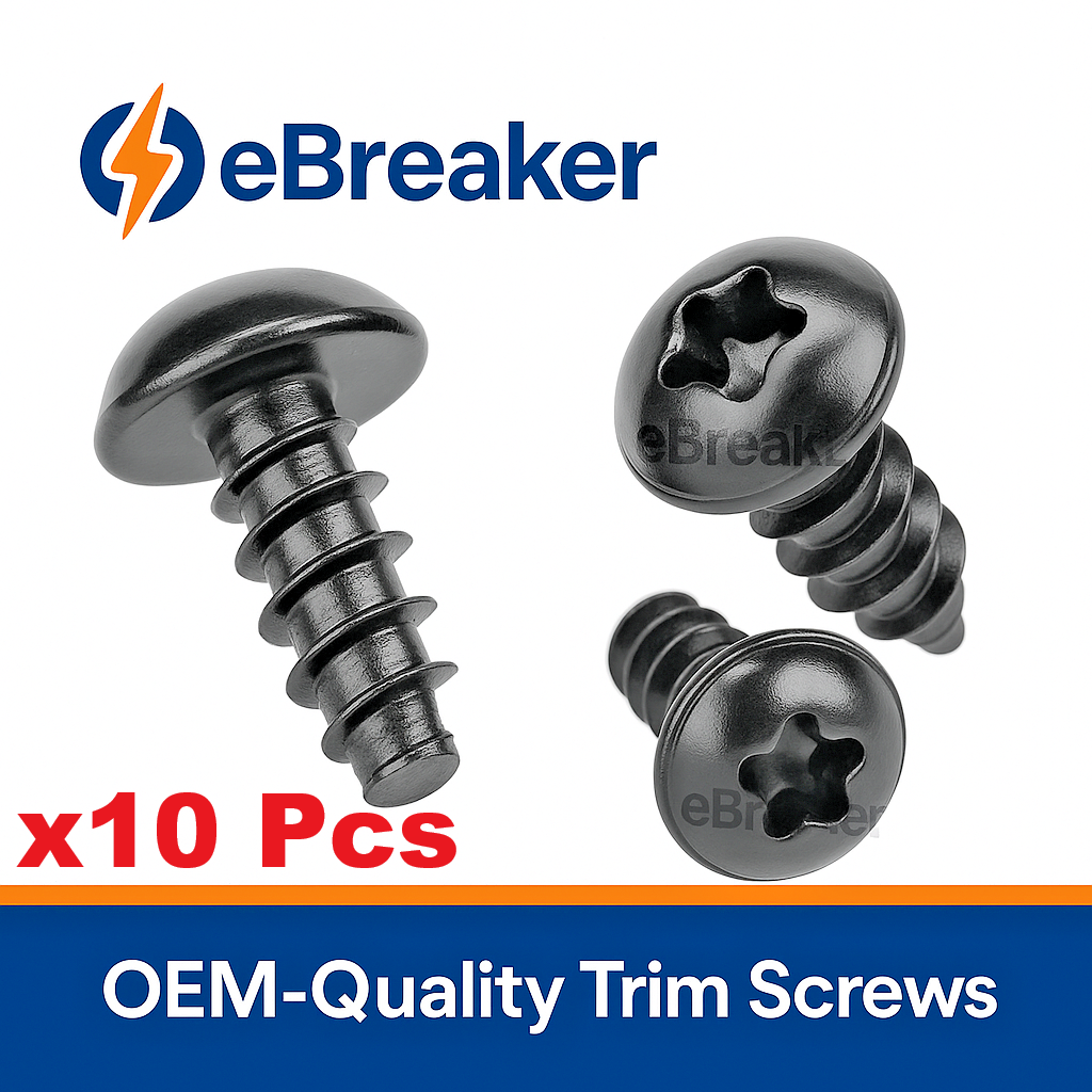 AUDI Small Interior Trim Panel Fixing Torx Head Screw 10 Pcs - Fits 1997 to 20240