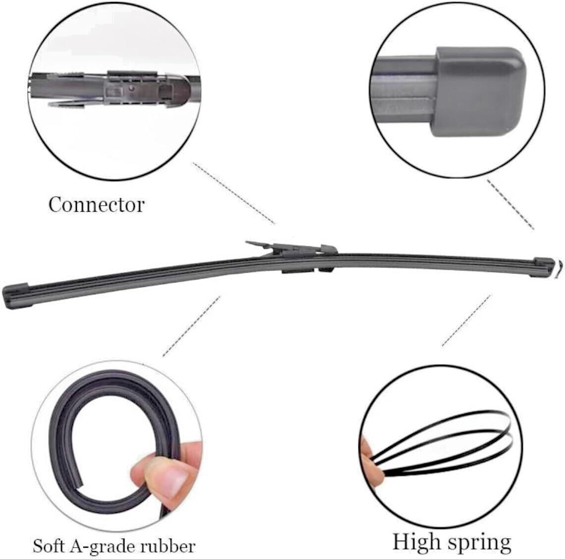 BMW X1 E84 Rear Wiper Blade 2008 Onwards5