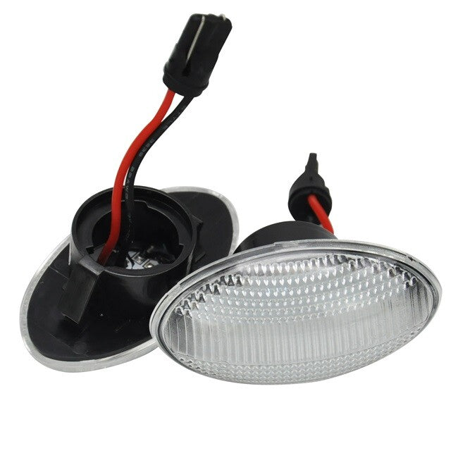 LED Side Indicator Clear Lens Repeater Lights For Mini R55 R56 R57 R58 R591