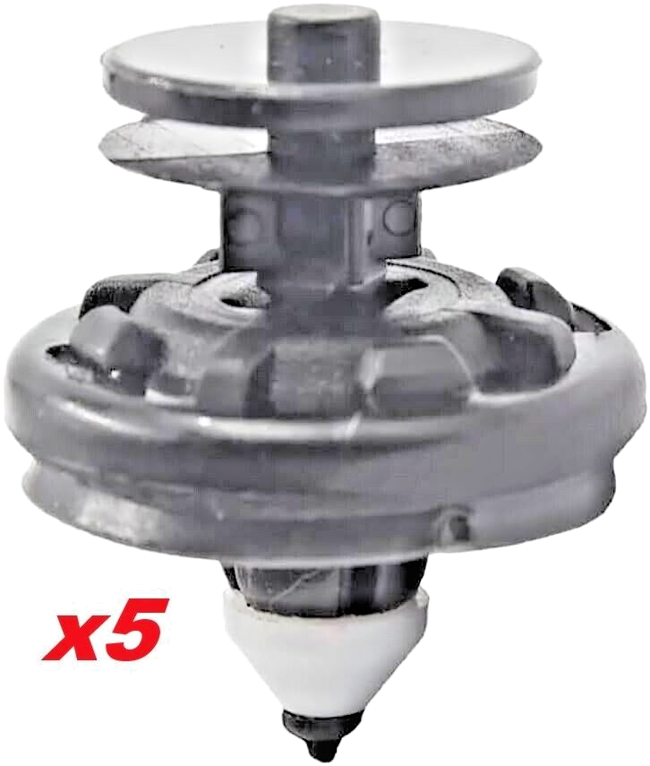 SKODA Door Card Panel Interior Trim Clips Qty x5 for Superb & Rapid OE#6Q08682430