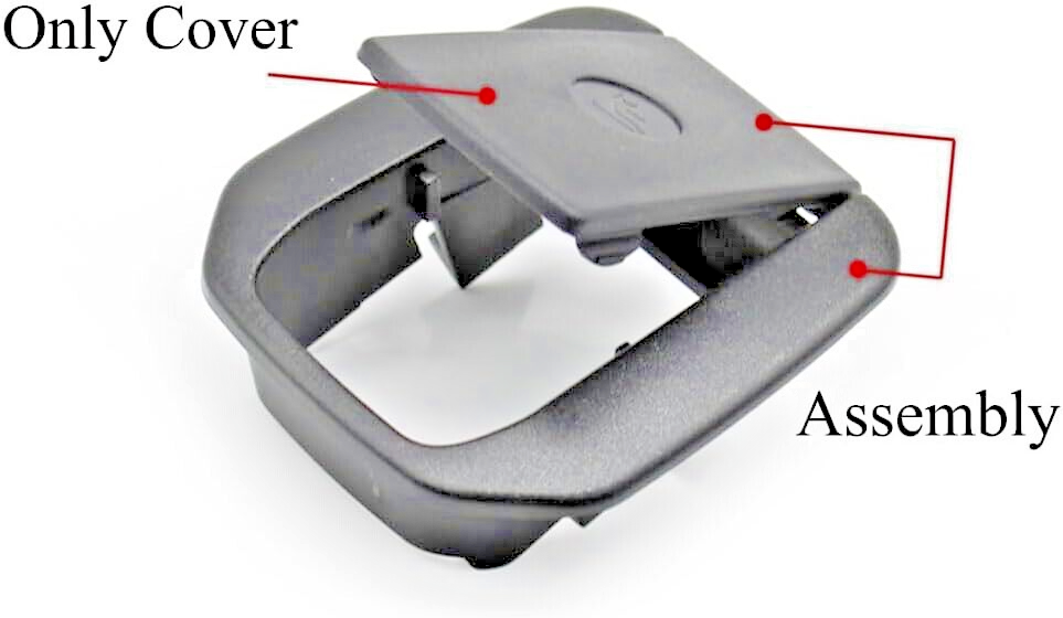 BMW Rear Child Seat Safety Isofix Mounting Cover Black Fits 1 2 3 Series Models.20