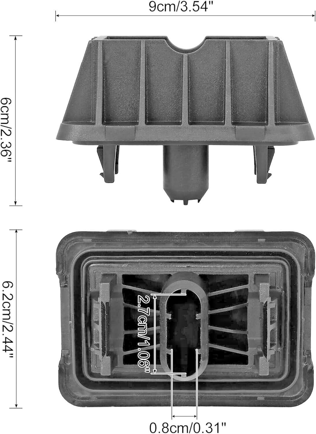 2x Jacking Point Mount Cover BMW 1 3 5 X1 E87 E90 F10 F06 O.E 5171712331112