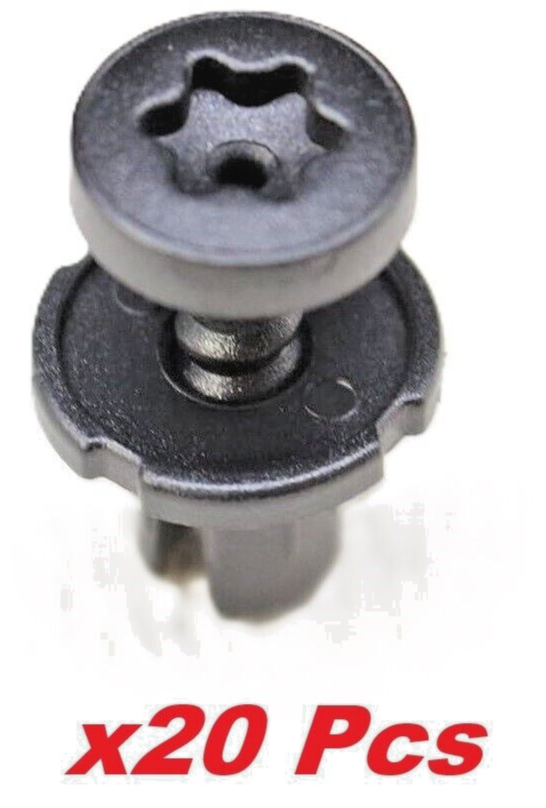 AUDI Torx Head Plastic Screw Fit Trim Rivet x20 Pcs - 7L68683070