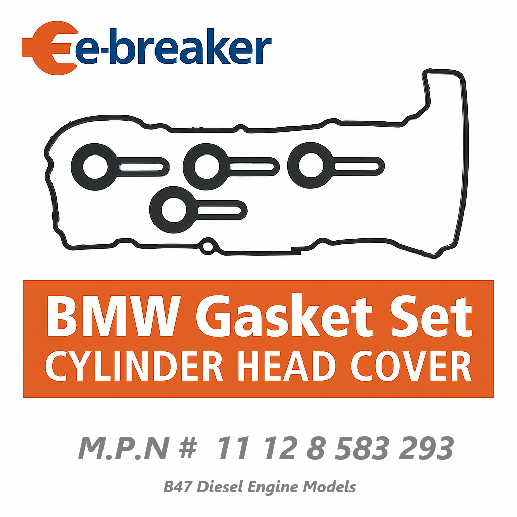 BMW 2.0 B47 Diesel Engine Camshaft Rocker Cover Cam Gasket Set MPN #111285832938