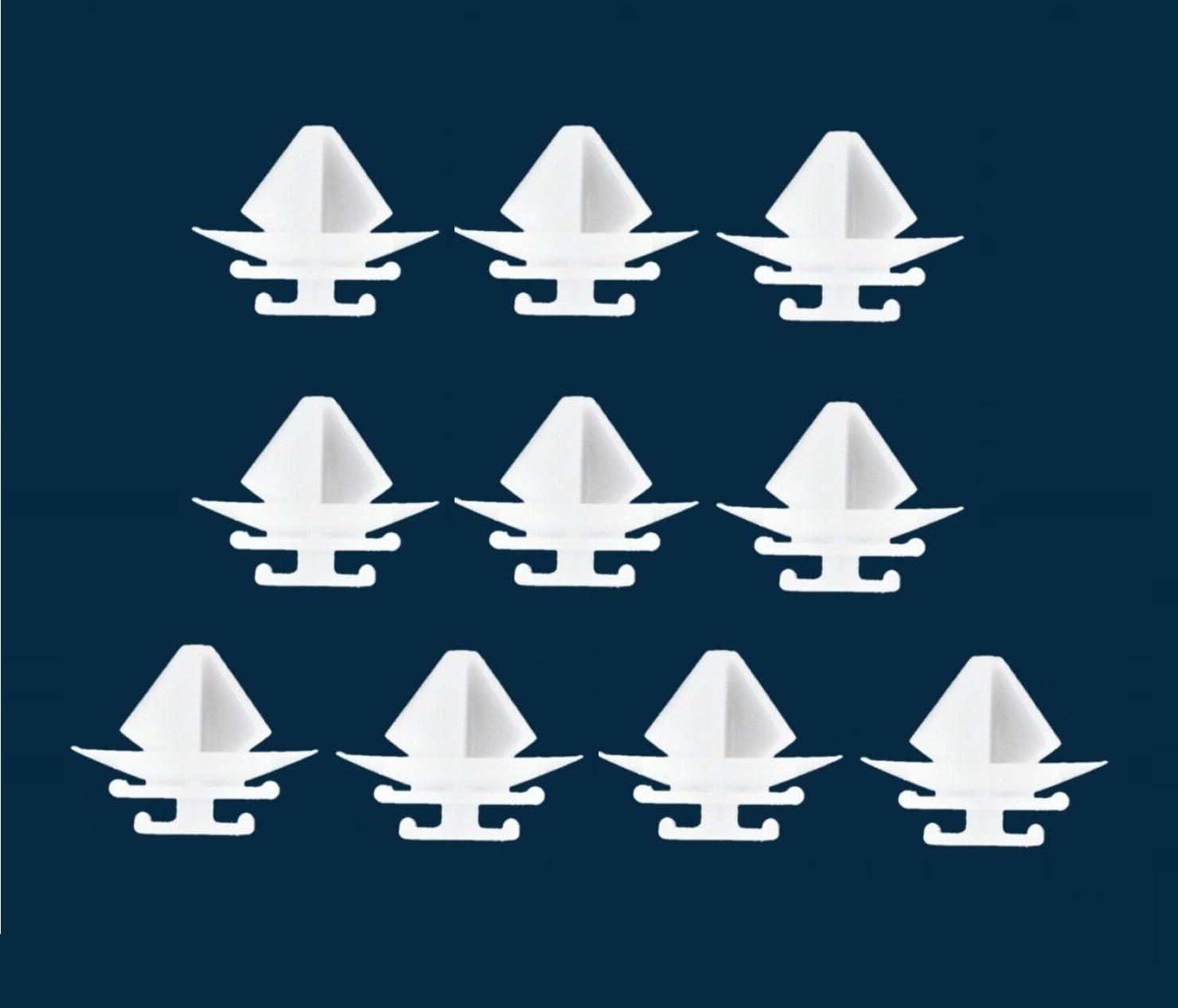 Vehicle Trim Moulding Clips Peugeot Renault Fiat Jeep x20 QTY19