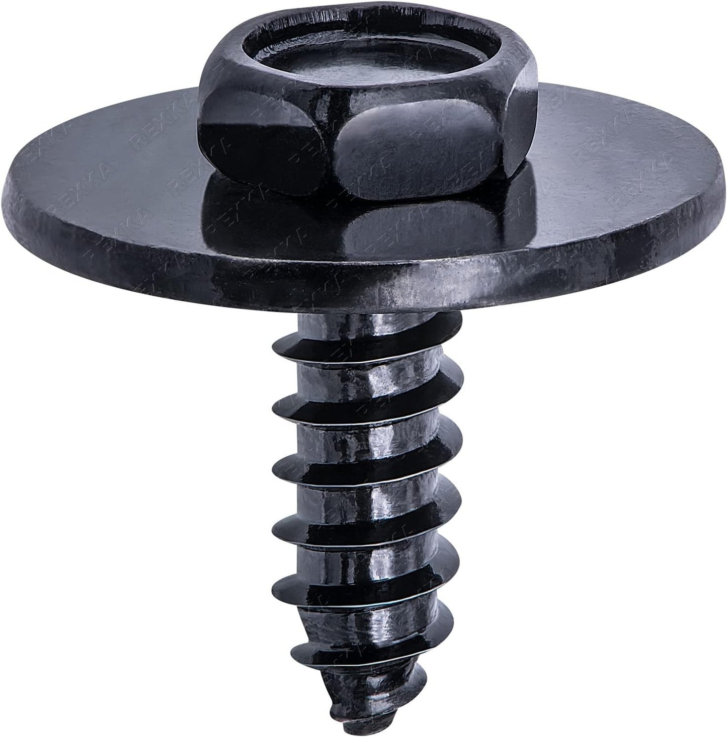 BMW Hex Screw Bolt Captive Washer Fixing of Bodywork and Trim Panels, Pack 10 Pc12