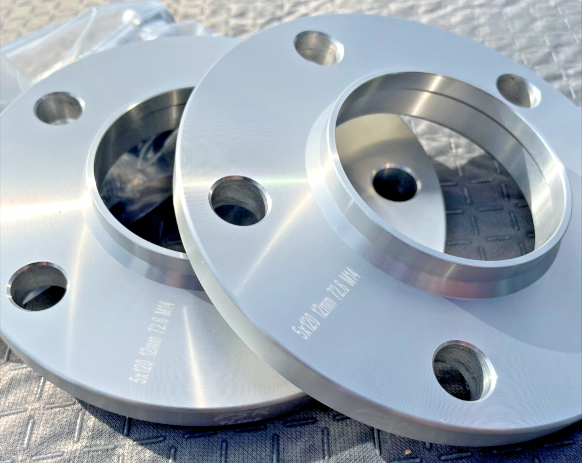 BMW Wheel Spacers 12mm F/G-Series Hubcentric Pair 5x120 72.6mm M14 PSR9Line7